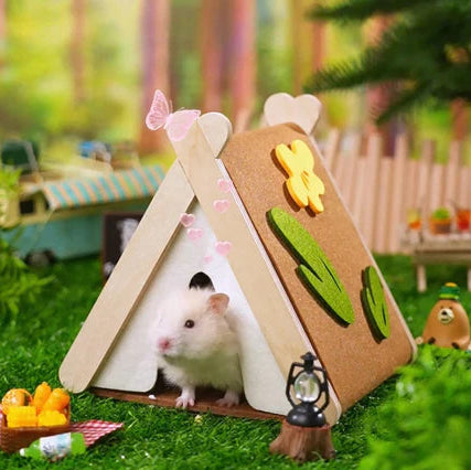 Camping Tent Series Wool Felt Hamster Hideout