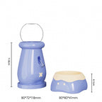 Ceramic Hamster Water Bottle & Food Bowl