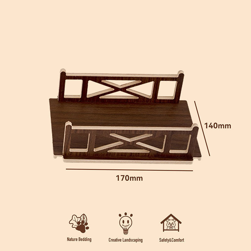 Fairytale Town Series Wooden Hamster Hideout & Toy