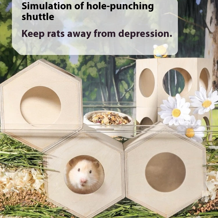 Honeycomb Series Modular Hamster Tunnels & Hideout