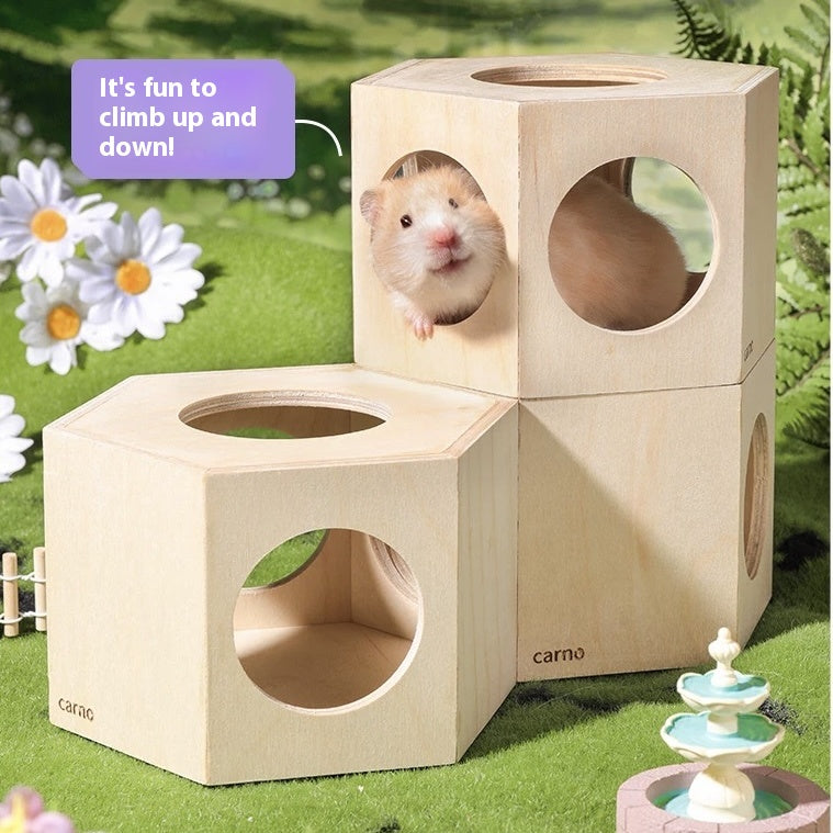 Honeycomb Series Modular Hamster Tunnels & Hideout