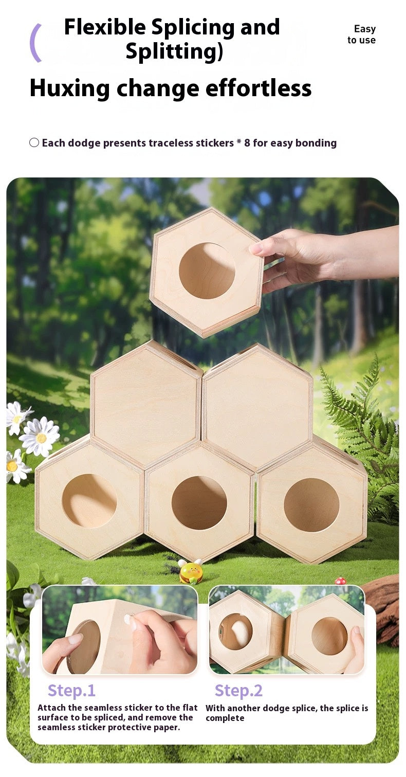 Honeycomb Series Modular Hamster Tunnels & Hideout