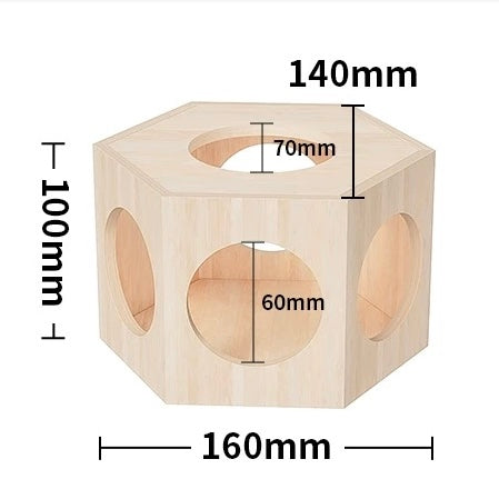 Honeycomb Series Modular Hamster Tunnels & Hideout