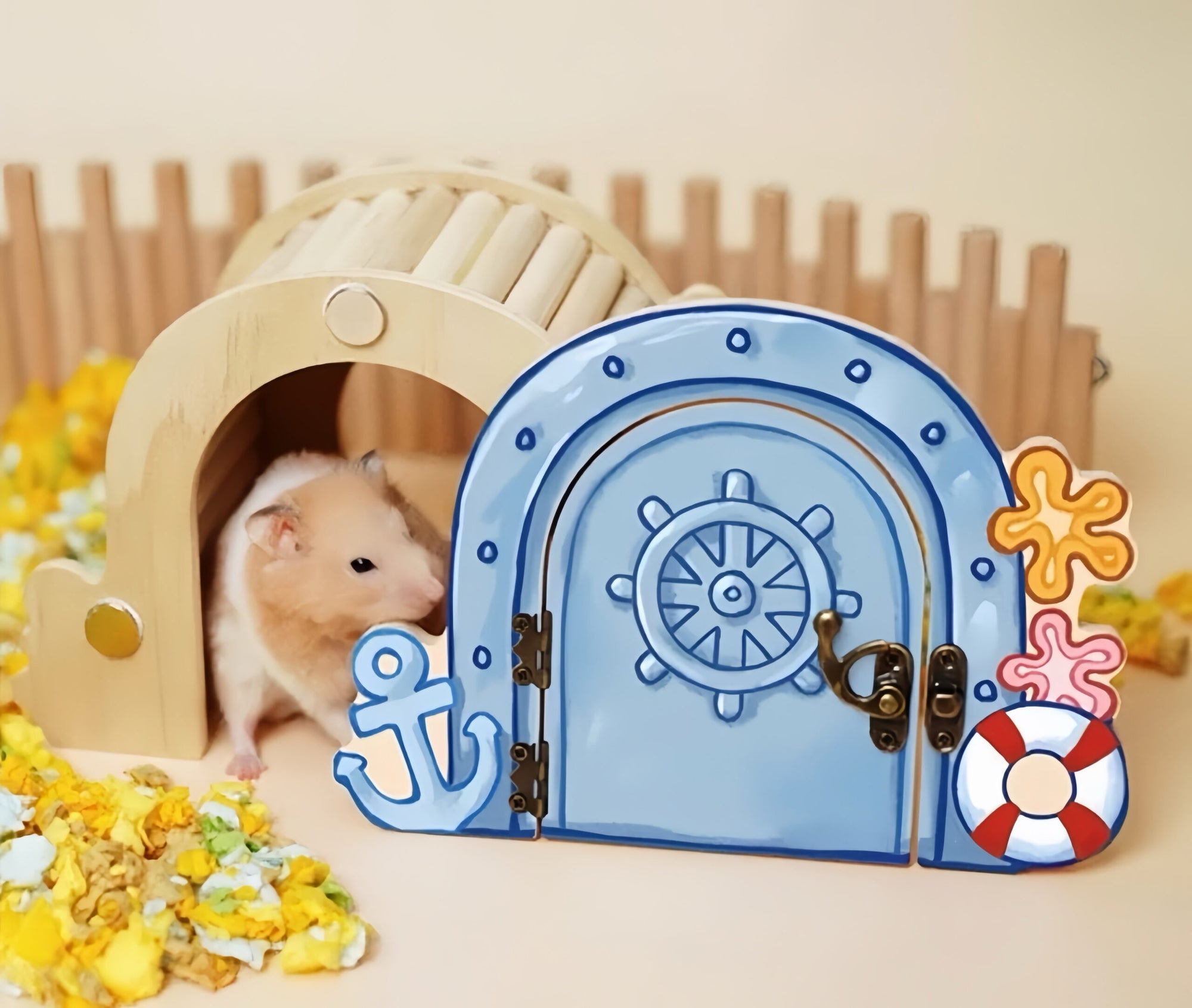 SpongeBob Series Magnetic Door Hamster Hideout