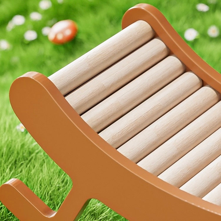 Wooden Hamster Rocking Chair & Bridge