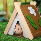 Camping Tent Series Wool Felt Hamster Hideout