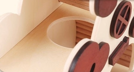 Treehouse Series Hamster Climbing Ladder & Hideout