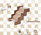 Bauhaus Series Wooden Hamster Climbing Ladder