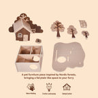 Nordic Series Hamster Hideout & Tunnel