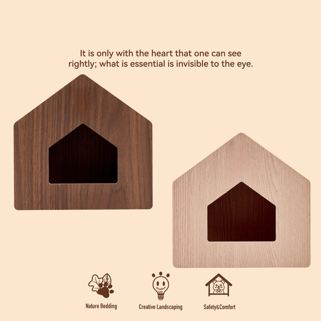 Basic Wooden Hamster Hideout