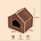 Basic Wooden Hamster Hideout
