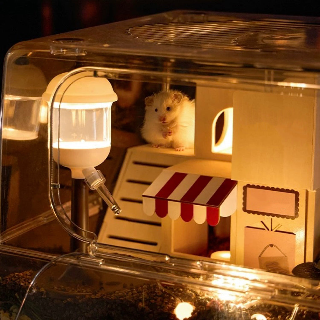 Street Lamp Series Hamster Water Bottle