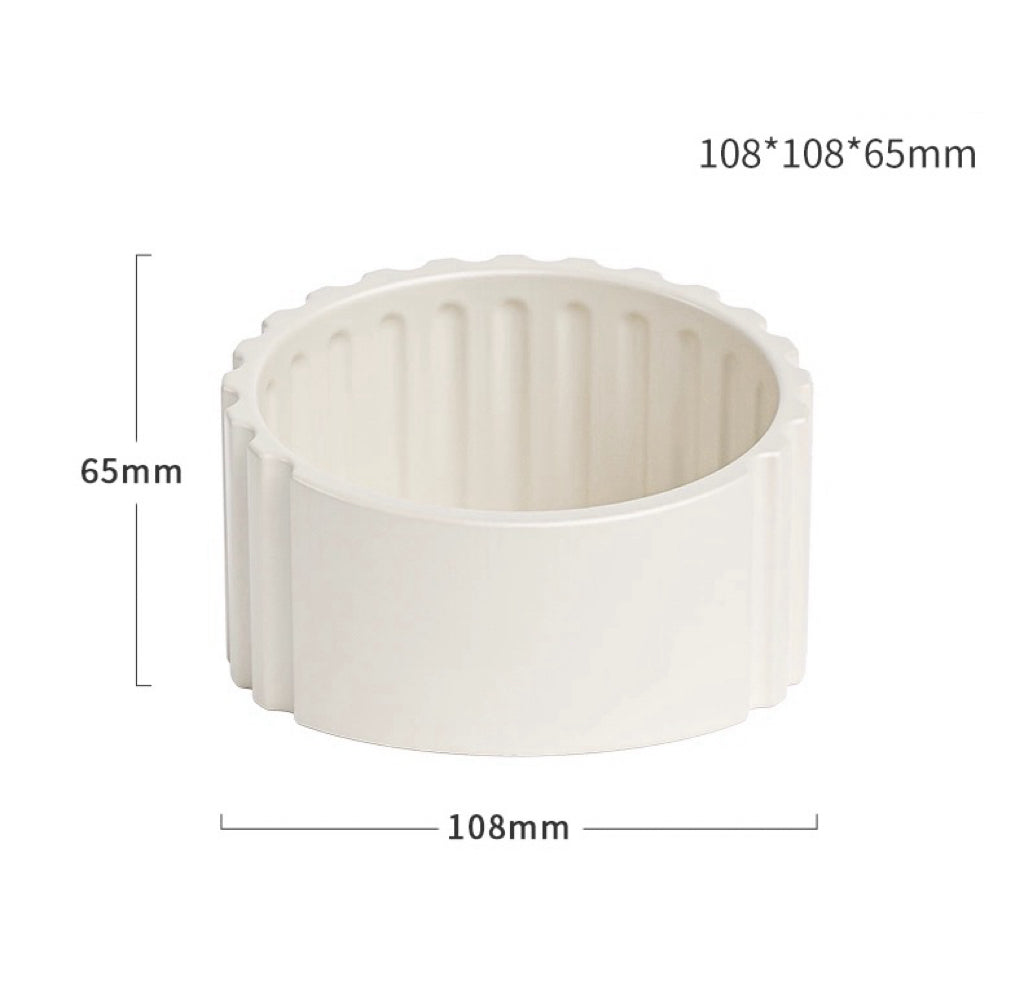 Roman Column Series Ceramic Hamster Food Bowl