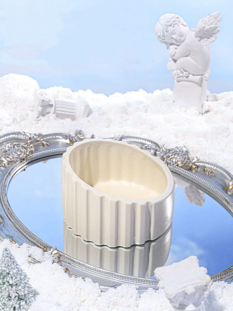 Roman Column Series Ceramic Hamster Food Bowl