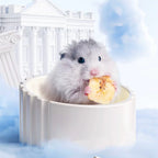 Roman Column Series Ceramic Hamster Food Bowl