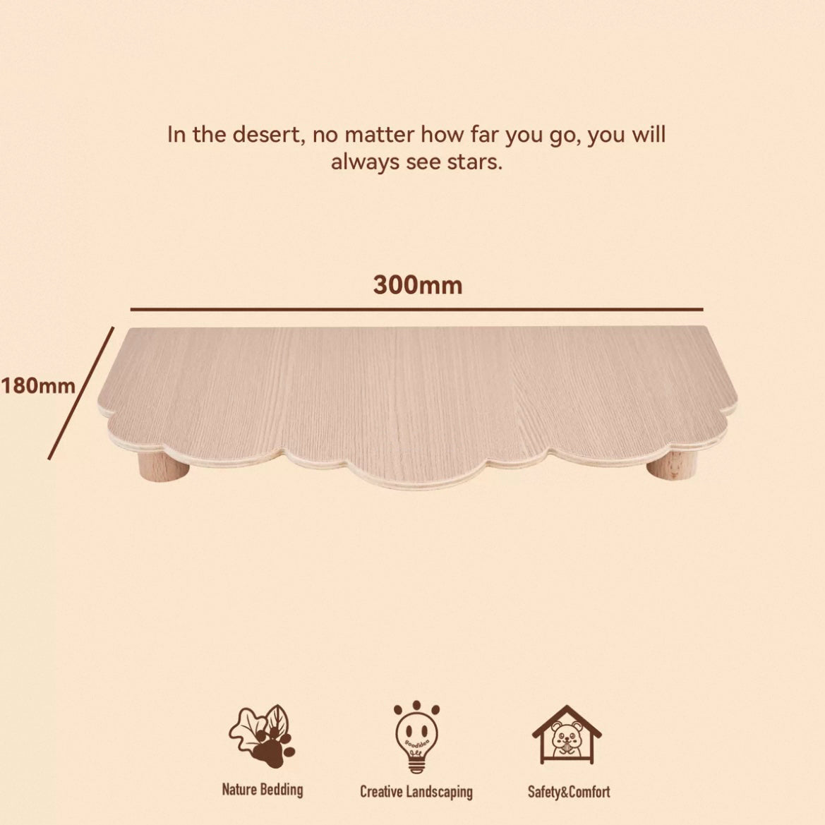 Wooden Hamster Platform