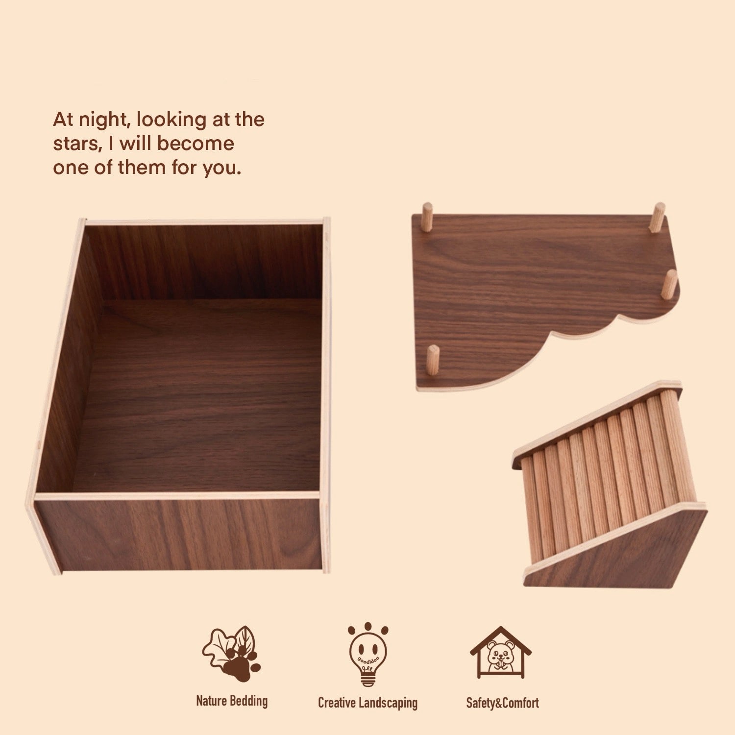 Wave Series Hamster Sand Pool
