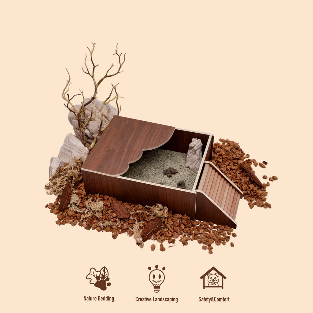 Wave Series Hamster Sand Pool
