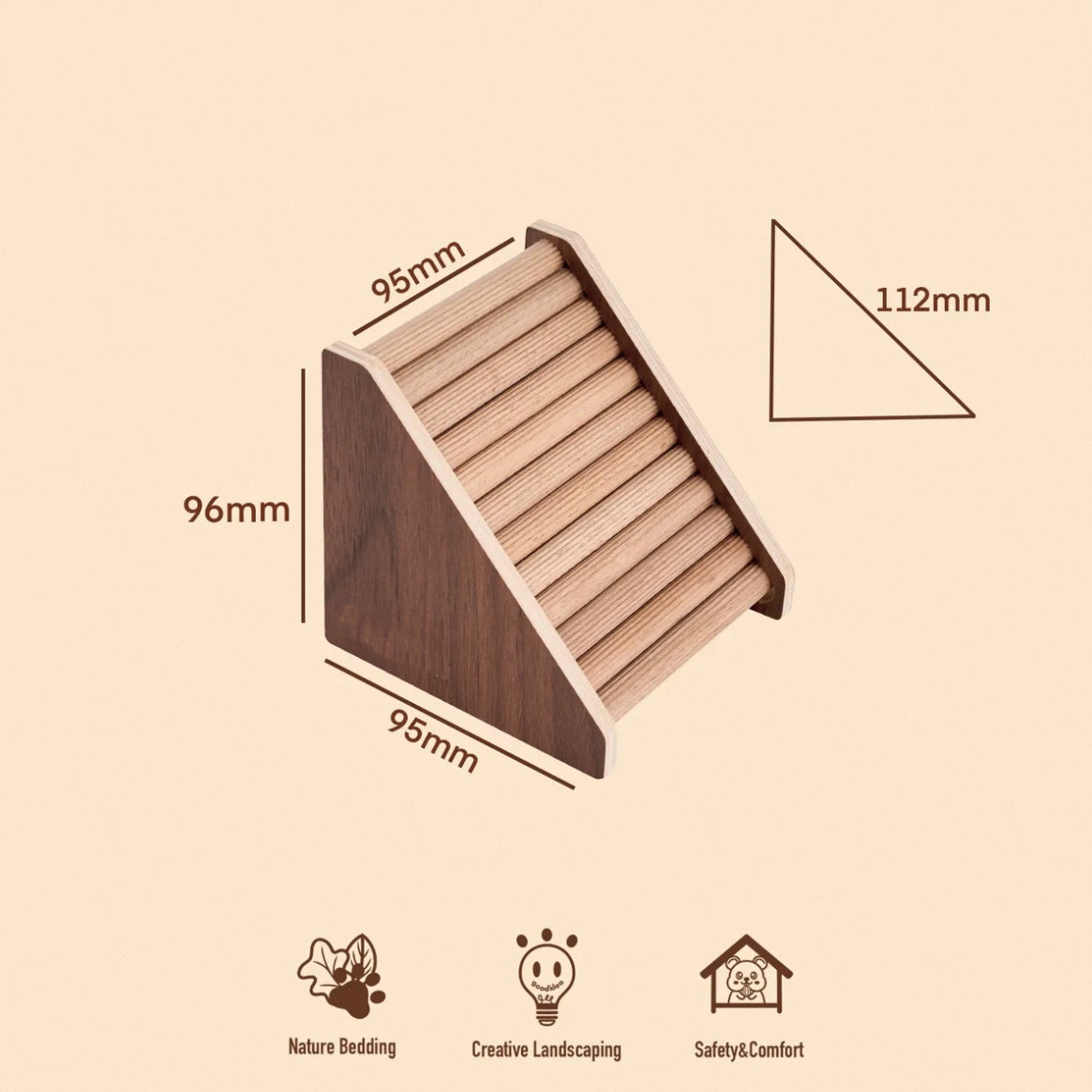 Wave Series Hamster Sand Pool