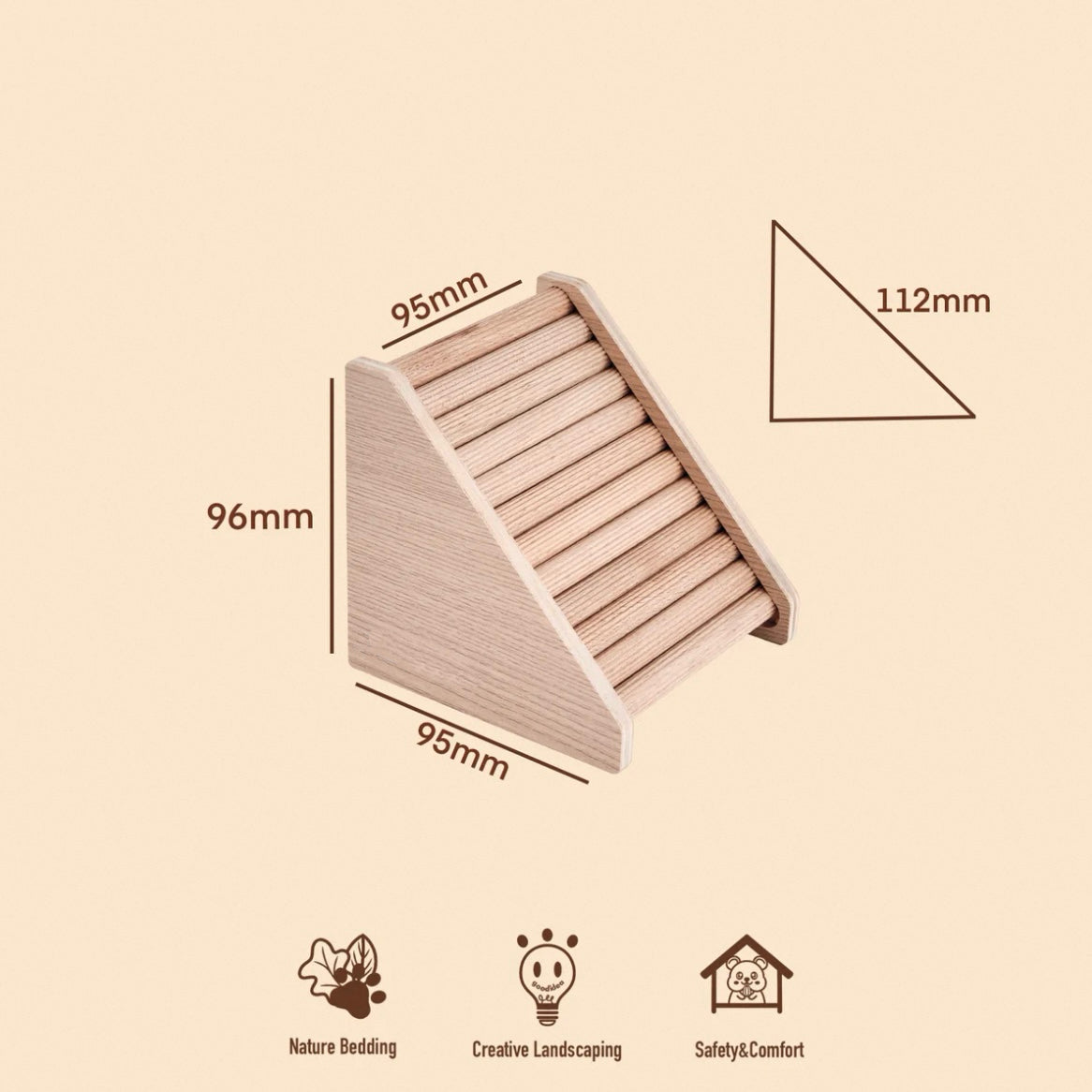 Wave Series Hamster Sand Pool