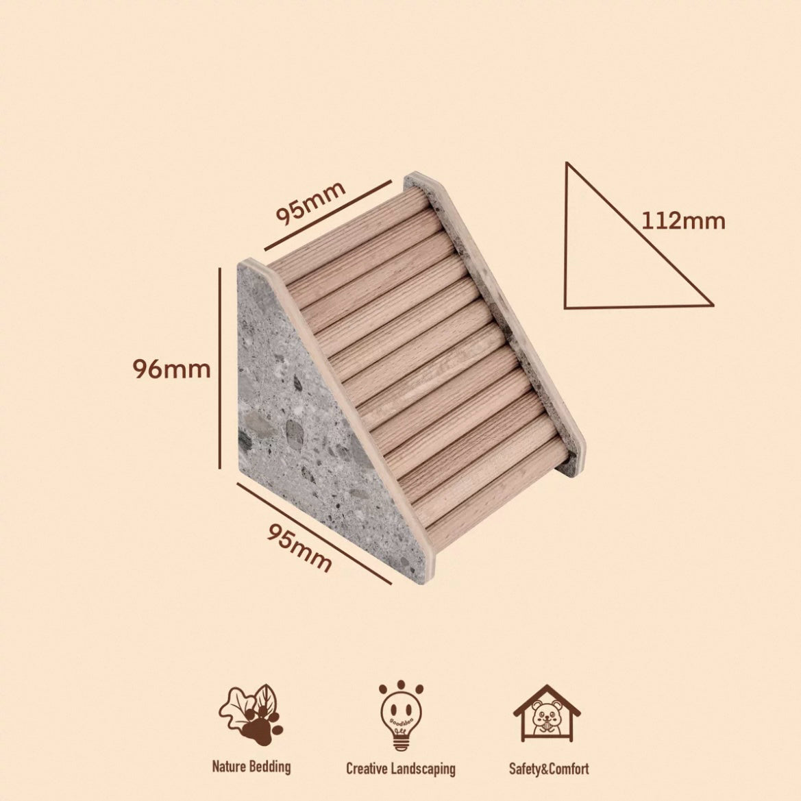 Wave Series Hamster Sand Pool