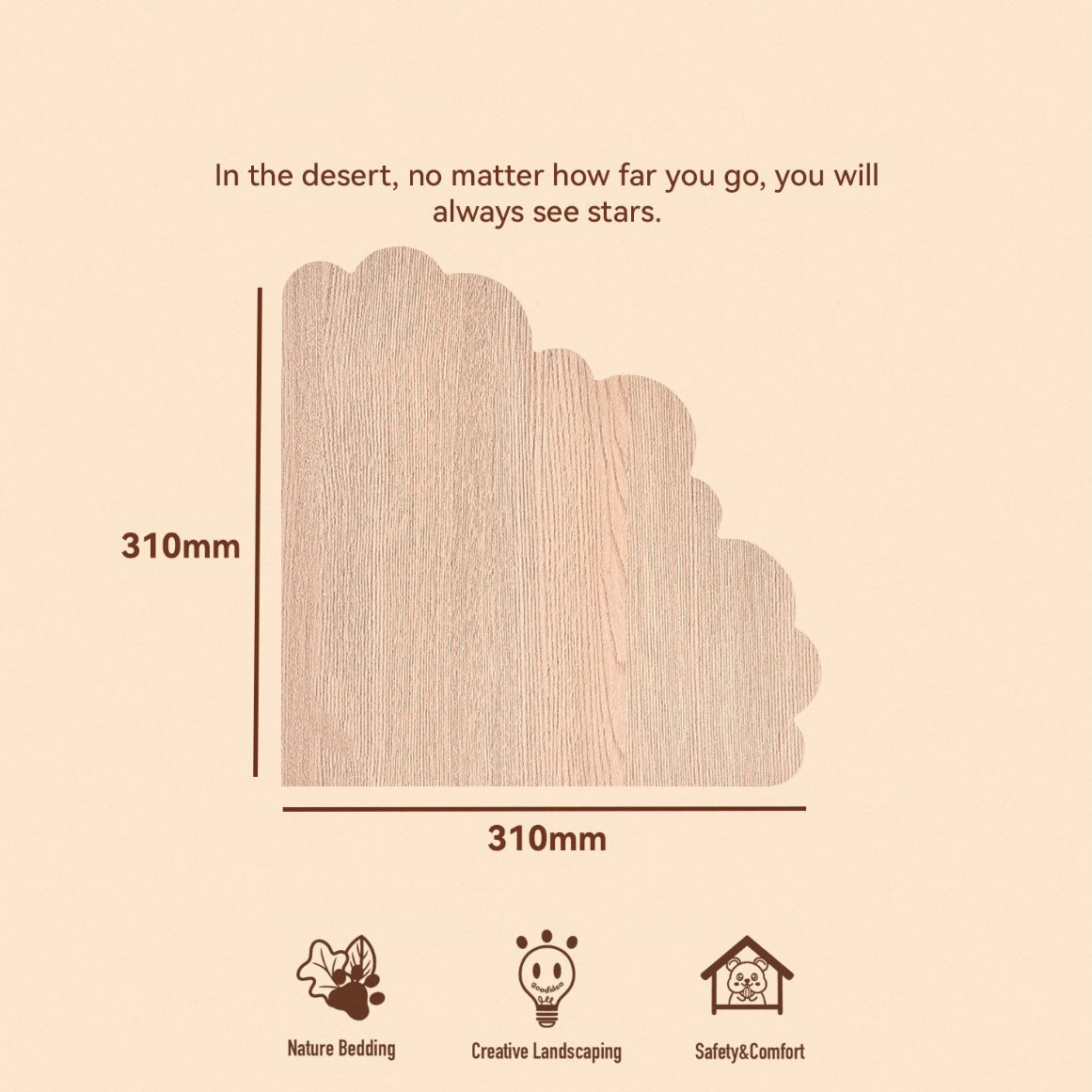 Wooden Hamster Platform