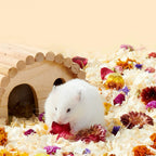 Natural flower and grass hamster bedding