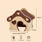 Sweetheart Cottage Series Wooden Hamster Hideout