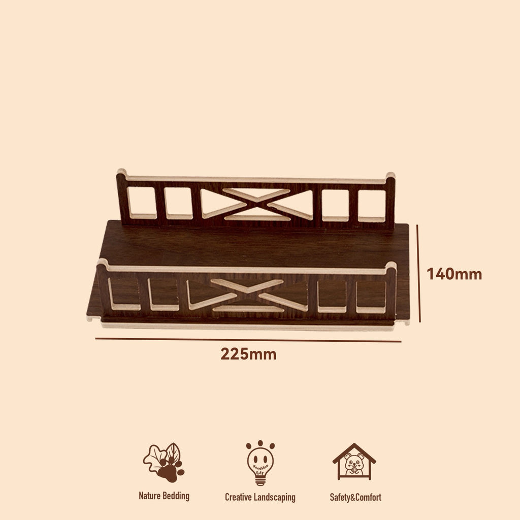 Fairytale Town Series Wooden Hamster Hideout & Toy
