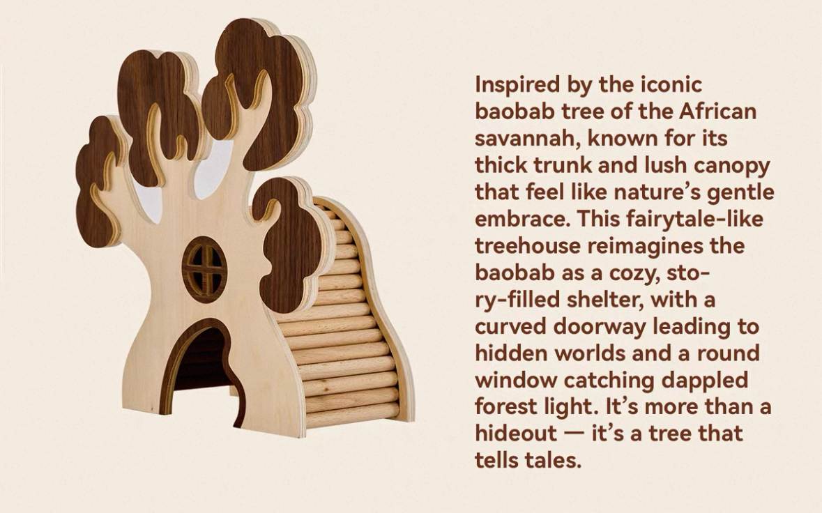 Baobab Tree Hamster Hideout
