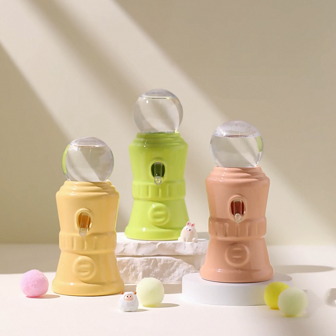Large capacity cute hamster water bottle