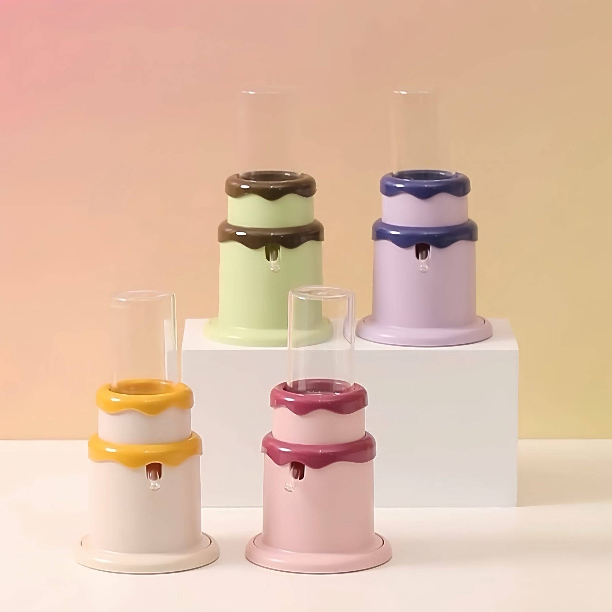 Large capacity cute hamster water bottle