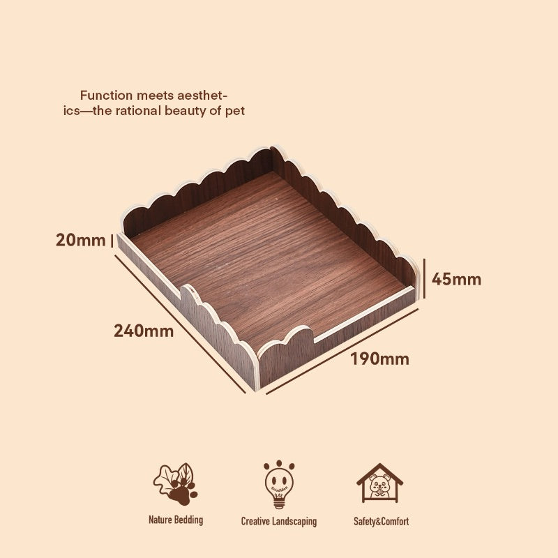 Acrylic Hamster Platform & Bath Pool