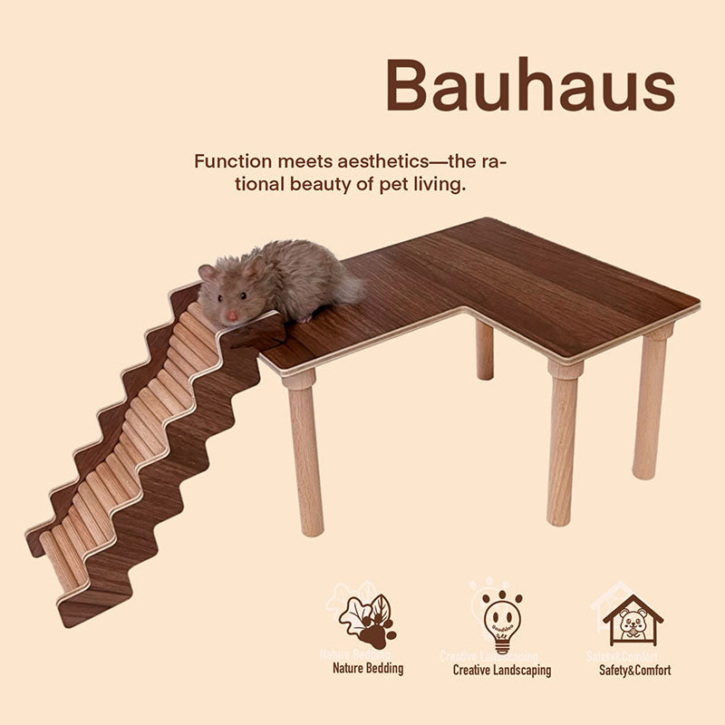 Natural Wood Hamster Ladder