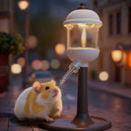Street Lamp Series Hamster Water Bottle